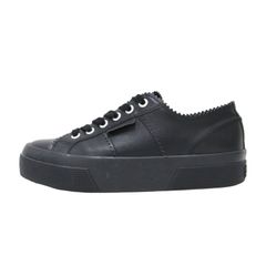 38 未使用 PELLICO SUPERGA スニーカー コラボ 黒 ブラック - メルカリ