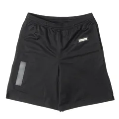 【美品】OFF-WHITE オフホワイト パンツ ブラック 黒 サイズ:S | シリコンパッチ付き メッシュジャージ ショーツ | ボトムス ショートパンツ【メンズ】【中古】のサムネイル