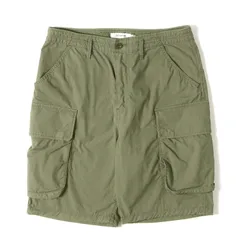 NONNATIVE ノンネイティブ パンツ オリーブ サイズ:1 | ストレッチリップストップ ミリタリー カーゴショーツ (COMMANDER 6P SHORTS C/P RIPSTOP STRETCH COOLMAX) | ボトムス【中古】のサムネイル