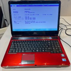 富士通 LIFEBOOK AH56/E 通電 BIOS確認 HDD無 ジャンク品 ジャンクPC】 富士通 FUJITSU LIFEBOOK AH550/3A ノートPC メモリ4GB