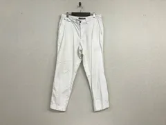 本物テットオムtetehommeコットン麻リネンストレッチチノスラックスパンツメンズサーフアメカジミリタリーストリートスケーターワークビジネススーツモードゴルフドレスバイカー白ホワイト6Mのサムネイル