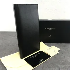 送料込み！ 未使用品 dunhill 札入れ ブラック 長財布 箱付き 389