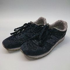 ◇ New balance MRL996 REVLITE クッション ピッグスキンスエード ローカット スニーカー サイズ23.5 ネイビー E 1212260014935レディース 【1212260014935】