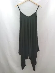 ◇ Settimissimo セッティミッシモ サルエル ストレッチ カジュアル 大きい 可愛い 無 オールインワン サイズF ブラック E 1212200017057レディース 【1212200017057】のサムネイル