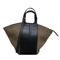 美品☆ジャンニ・キアリーニ（Gianni Chiarini）レザー製コンビトート
