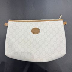 ジャンク】 GUCCI PLUSトートバッグ ホワイト ベージュ - メルカリ