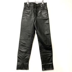 ジャーナルスタンダード 5P バッファローレザーパンツ ブラック L