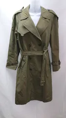 ◇ LONDON FOG ロンドンフォグ 80s90s 千鳥格子 アメリカン ヴィンテージ ダブル 長袖 トレンチコート サイズM カーキ E 1212260015574メンズ 【1212260015574】のサムネイル