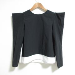 ジャックムス JACQUEMS アシンメトリープリーツ長袖ブラウス 初期 