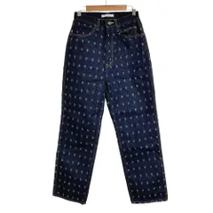 未使用 ETRE TOKYO エトレトウキョウ ピンドットホール デニムパンツ 1222222107 S インディゴ  レディース 古着 中古 USEDのサムネイル