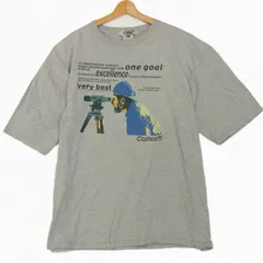 希少サイズ◇Carhartt 半袖 Ｔシャツ 杢グレー カメラマンプリント 3XL 大きめサイズ カーハート ゴルフ メンズ　