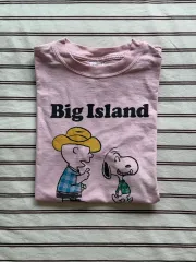 アメリカ製 サーフ SNOOPY 半袖Tシャツ