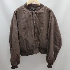 ◇ kutir クティール スエード風 中キルティング ポリエステル 長袖 ブルゾン ジャケット サイズF ブラウン E 13012300255732 レディース 【1301230025573】のサムネイル