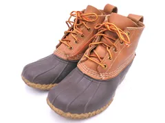 L.L.Bean エルエルビーン BeanBoots ビーンブーツ 175062 本革 レザー ブーツ size7（24cm）/ベージュ ■■ レディースのサムネイル