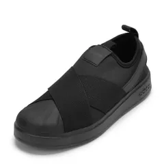 STREETTALK SLIPON（ブラック×ブラック） レディース adidas アディダス  KK0375L