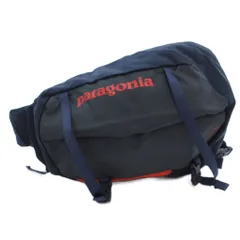 パタゴニア Patagonia アトム・スリング 8L ボディバッグ ショルダーバッグ 斜め掛け ロゴ プリント 紺 ネイビー 48261 /FF ■GY11