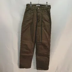 ◇ CLASSICAL ELF カーゴ デニム生地 カジュアル ワーク テーパード タックパンツ サイズM カーキ E 1301260034248 レディース 【1301260034248】のサムネイル