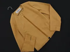Viaggio Blu ビアッジョブルー ジップアップ ノーカラー ジャケット size1/ベージュ ■◇ レディースのサムネイル
