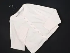 coen コーエン ショート丈 カーディガン sizeM/白 ■◇ レディースのサムネイル