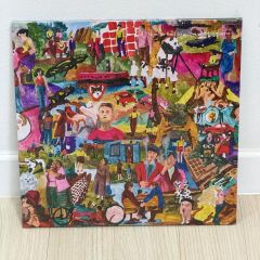 限定品】ディズニー ピクサー展 トイストーリー キャンバスアート 壁画
