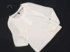 NEWYORKER ニューヨーカー ブラウス シャツ sizeM/白 ■◇ レディースのサムネイル