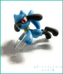 Pokemon ポケモン りんぎゅっポケットモンスター 指輪型 ミニフィギュア【 リオル 】(単品)　新品未使用  内袋未開封１個