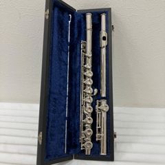 フルート 銀メッキ 16キー ケース付き - メルカリ