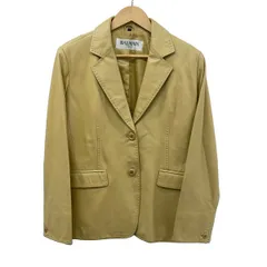 BALMAIN(バルマン) ジャケット サイズ15 L レディース美品  - ベージュ 長袖/レザー/秋のサムネイル
