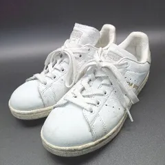 ◇ adidas アディダス Stan Smith S75075 ローカット スニーカー サイズ22 ベージュ レディース E  【1308290064832】のサムネイル