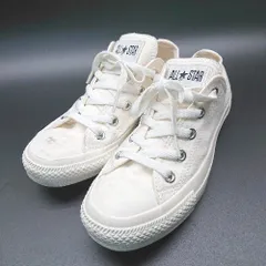 ◇ CONVERSE コンバース オールスター 1SC169 ローカット スニーカー サイズ23 ホワイト レディース E  【1308290064825】