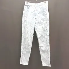 ◇ Lily Brown リリーブラウン ジップフライ カジュアル おしゃれ サイドデザイン模様 デニムパンツ サイズ0 ブルー E 1307260015737レディース 【1307260015737】のサムネイル