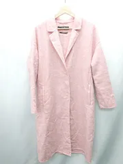 ◇ ⊇ ZARA BASIC ザラベーシック 長袖 ロングコ＾ト サイズ表記なし ピンク ロングコート E 1409100009514 レディース 【1409100009514】のサムネイル