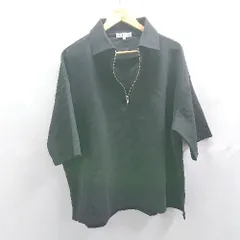 ◇ ⊂ ASTRONOMY アストロノミー ハーフジップ 半袖 シャツ サイズL ブラック E 1503310008487 メンズ 【1503310008487】のサムネイル