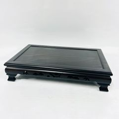 唐木飾り台 黒檀 花台 飾り台 盆栽台 - メルカリ