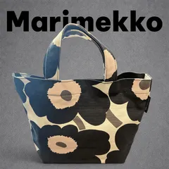 marimekko ウニッコ柄 トートバッグ キャンバスバッグ(ピンク花)