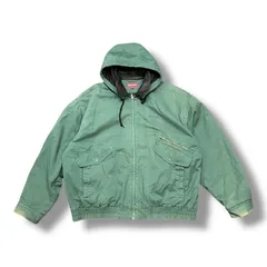 Supreme 23AW Leather Collar Utility Jacket レザーカラーユーティリティジャケット シュプリーム グリーン XXL （95900A）のサムネイル