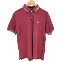 FRED PERRY 英国製 ポロシャツ 38 ボルドー M12 - メルカリ