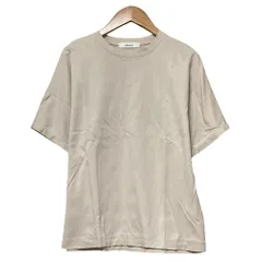 美品 ebure エブール ショートスリーブ カットソー Tシャツ ベージュ レディース 古着 中古 USEDのサムネイル