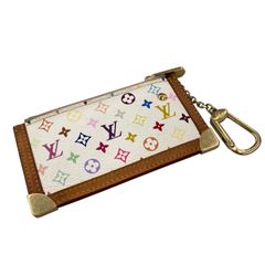LOUIS VUITTON ルイヴィトン マルチカラーモノグラム ポシェット・クレ M92655 ジップケース マルチ 楽天市場】ルイヴィトン コインケース キーケース マルチカラー ブロン