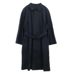 Brioni ブリオーニ PURO COTONE  ステンカラー コート ネイビー系 50【中古】のサムネイル