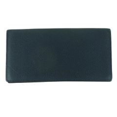 未使用級✨メゾンタクヤ 長財布 シボ ブルー×バイオレット - メルカリ