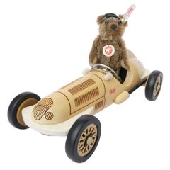 Steiff メルセデスシルバーアロー with teddy シュタイフ - メルカリ