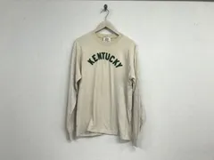本物レフトフィールドLEFTFIELDコットンワッペン長袖ロンTシャツメンズサーフアメカジミリタリーワークスケーターストリートビジネススーツゴルフベージュMメキシコ製のサムネイル
