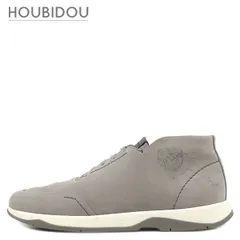 ベルルッティ BERLUTI スニーカー エシャペ ダービー スウェード グレー #7 【箱】【中古】のサムネイル