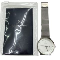 ☆ MONDAINE アナログ 腕時計 メッシュバンド 良品 - メルカリ