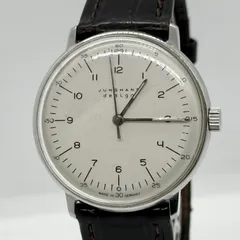 JUNGHANS ユンハンス マックスビル 27.3701.409 ホワイト 手巻き メンズ 腕時計 稼働品のサムネイル