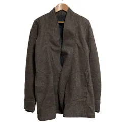 美品 pas de calais パドカレ ウール ジャケット サイズ38 ブラウン レディース 古着 中古 USEDのサムネイル