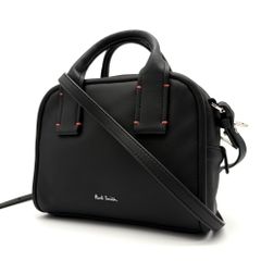 新品未使用 ポールスミス 2wayハンドバッグ マルチストライプ レザー