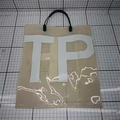 ◇ Θ シアタープロダクツ THEATRE PRODUCTS クリアトートバッグ TPロゴ ベージュ系 E 1602130006267 レディース 【1602130006267】