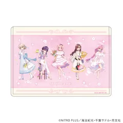 【A3】キャラクリアケース「がっこうぐらし!」12/集合デザインB(描き下ろしイラスト)のサムネイル